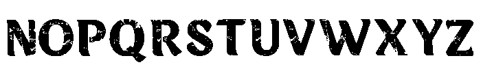 Prime Varsity Regular Font LOWERCASE