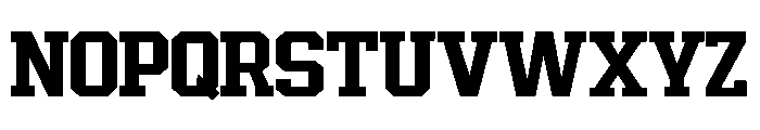 Prime Varsity Font UPPERCASE