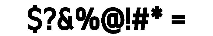 Primogram Font OTHER CHARS