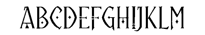 Primordial Font UPPERCASE