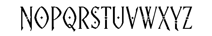 Primordial Font UPPERCASE