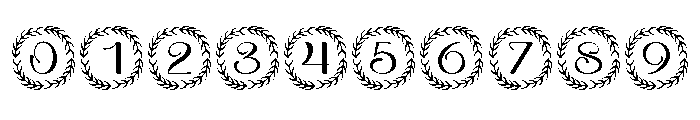 Primorion Monogram Font OTHER CHARS