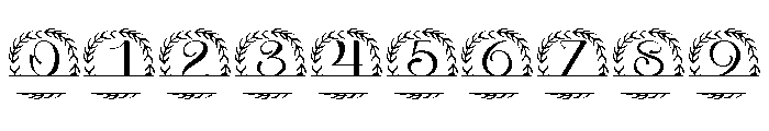 Primorion Split Monogram Font OTHER CHARS