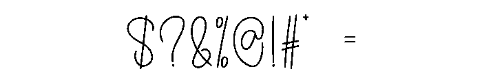 Princes Signature Font OTHER CHARS