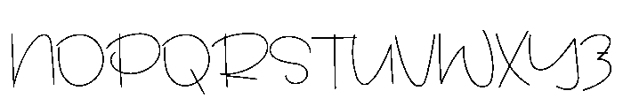 Princes Signature Font UPPERCASE