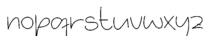 Princes Signature Font LOWERCASE