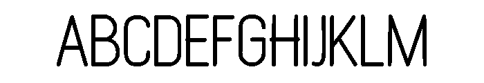Princyen Font UPPERCASE