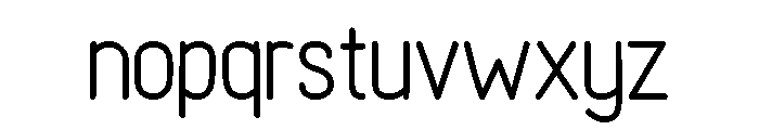 Princyen Font LOWERCASE