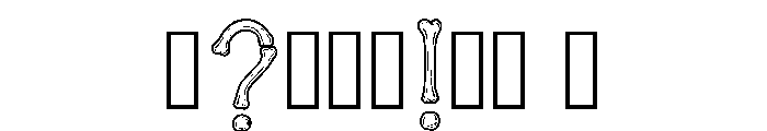 Prion Regular Font OTHER CHARS