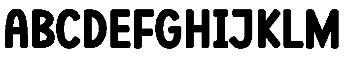 Priski Cutes Font UPPERCASE