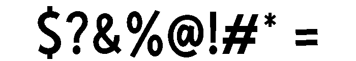 Pristers Regular Font OTHER CHARS