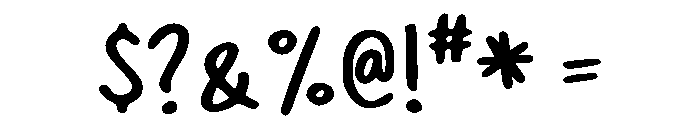 Private Student Regular Font OTHER CHARS