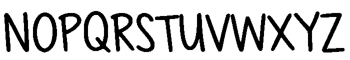 PrivateStudent-Regular Font UPPERCASE