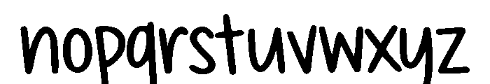 PrivateStudent-Regular Font LOWERCASE