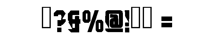 Pro League Regular Font OTHER CHARS