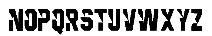Pro League Regular Font UPPERCASE