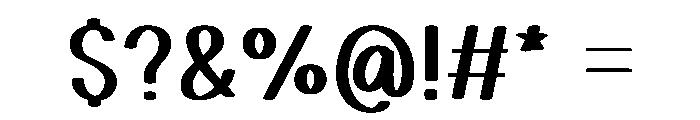 Process Feelings Font OTHER CHARS
