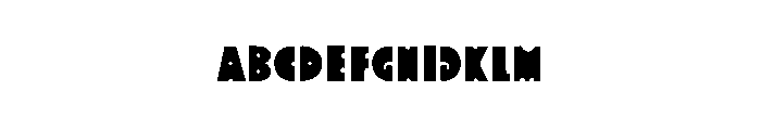 Program Designer Font UPPERCASE