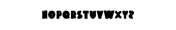 Program Designer Font LOWERCASE