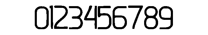 Progress Font OTHER CHARS