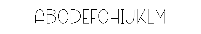 Project Handmade Font UPPERCASE