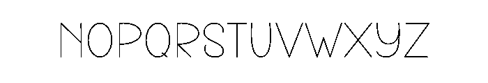 Project Handmade Font UPPERCASE