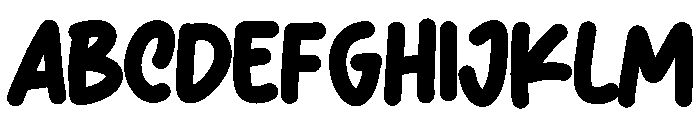 Projock Font UPPERCASE