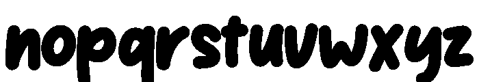 Projock Font LOWERCASE