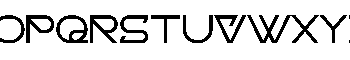 Prolane Font LOWERCASE
