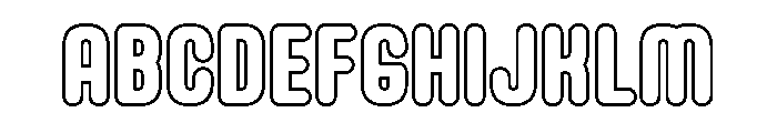 Prond Outline FONT