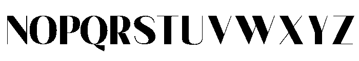 PronelaDisplay-Regular Font UPPERCASE