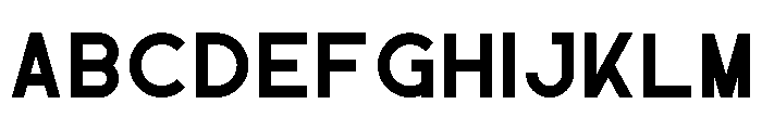Propaganda Regular Font UPPERCASE