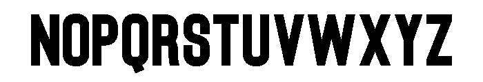 Prostavia Black Font LOWERCASE