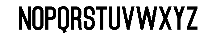 Prostavia Medium Font LOWERCASE