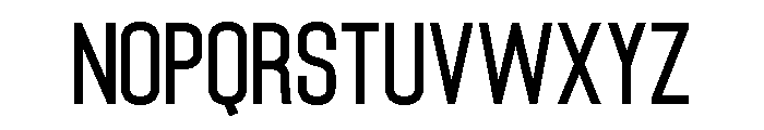 Prostavia Font LOWERCASE