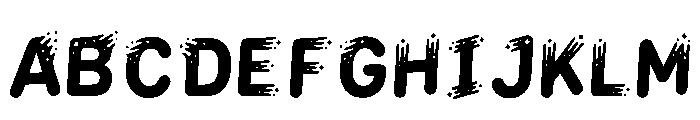 Protea Regular Font UPPERCASE