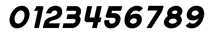Protica Italic Font OTHER CHARS