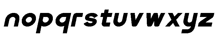 Protica Italic Font LOWERCASE