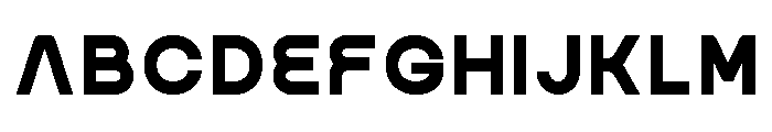 Protica Regular Font UPPERCASE