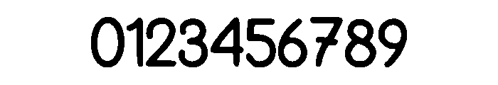 Proud Font OTHER CHARS