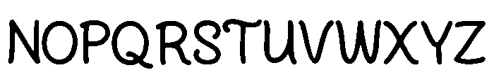 Proud Font UPPERCASE