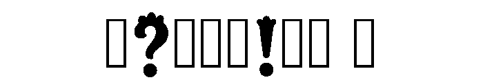 Prunu Regular Font OTHER CHARS
