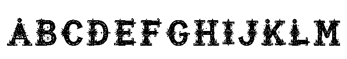 Pryden Regular Font UPPERCASE