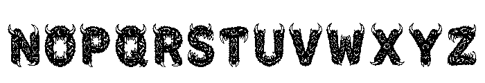 Pryrex Regular Font UPPERCASE