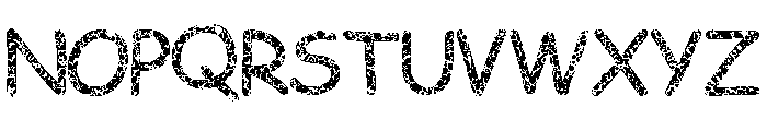 preppy pink Font UPPERCASE