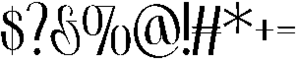 PRAK Moroway otf (400) Font OTHER CHARS