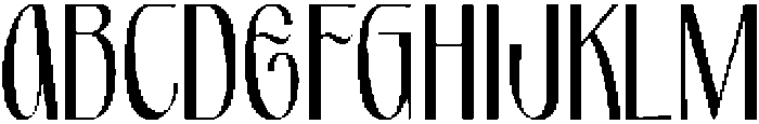 PRAK Moroway otf (400) Font UPPERCASE
