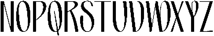PRAK Moroway otf (400) Font UPPERCASE