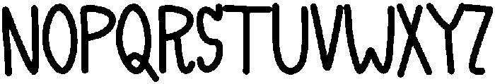 PRESENT Regular otf (400) Font UPPERCASE