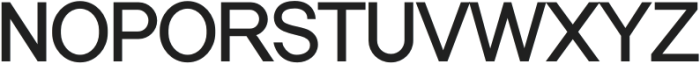 PREVALENT SANS PRO Medium otf (500) Font UPPERCASE